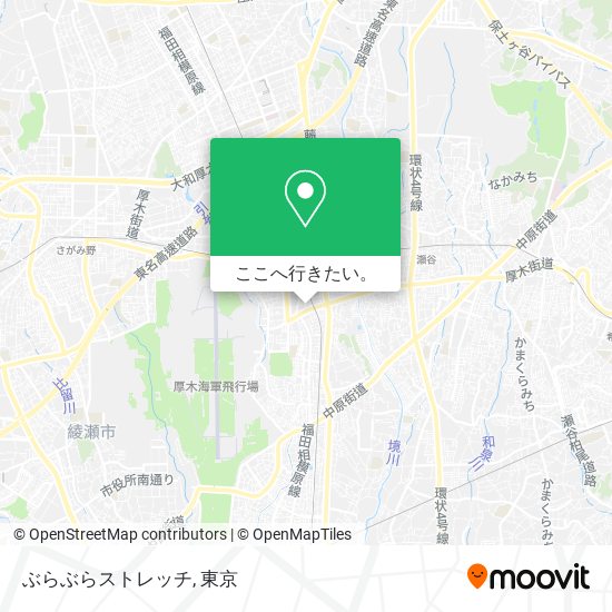 ぶらぶらストレッチ地図