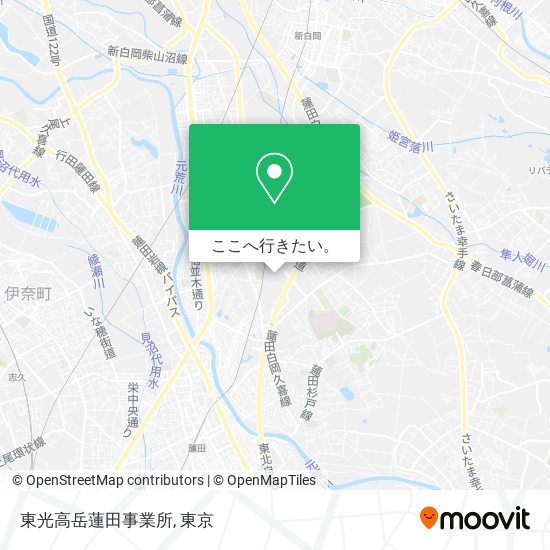 東光高岳蓮田事業所地図