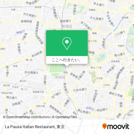 La Pausa Italian Restaurant地図