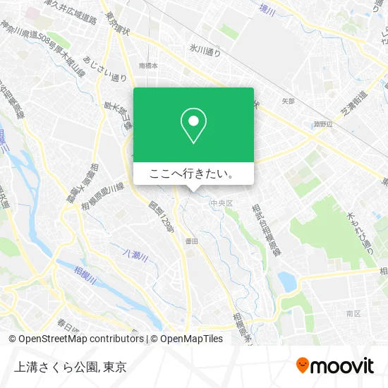 上溝さくら公園地図