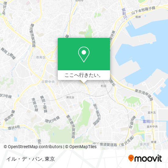 イル・デ・パン地図