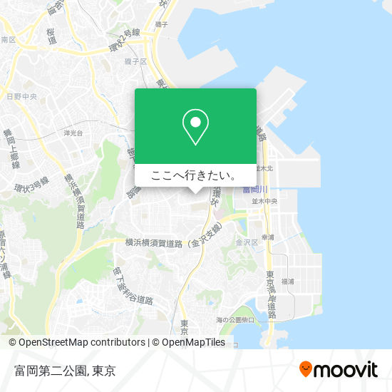 富岡第二公園地図