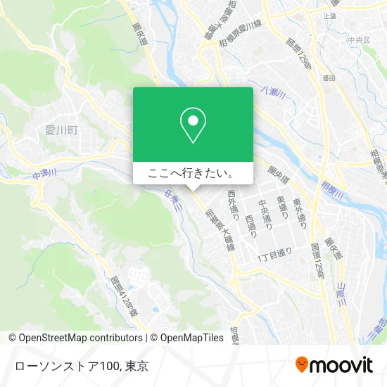 ローソンストア100地図