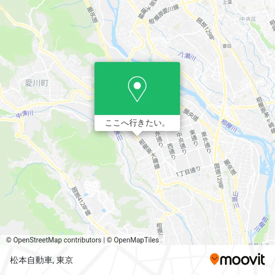 松本自動車地図