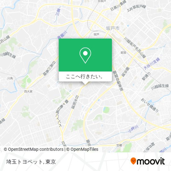 埼玉トヨペット地図