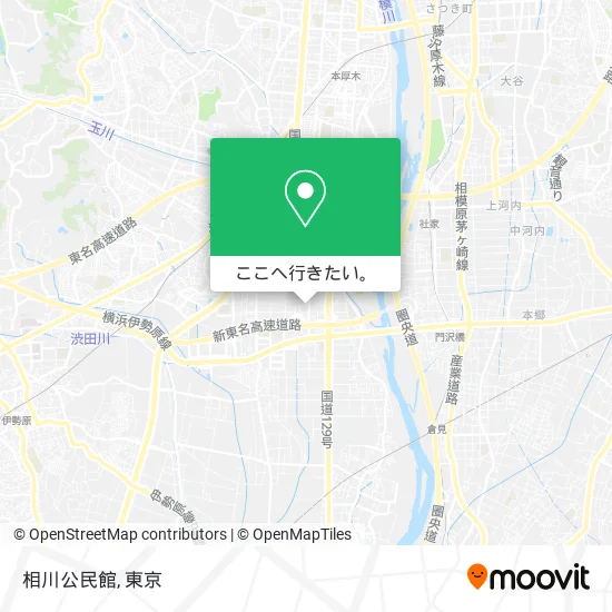 相川公民館地図