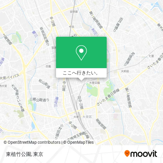 東植竹公園地図