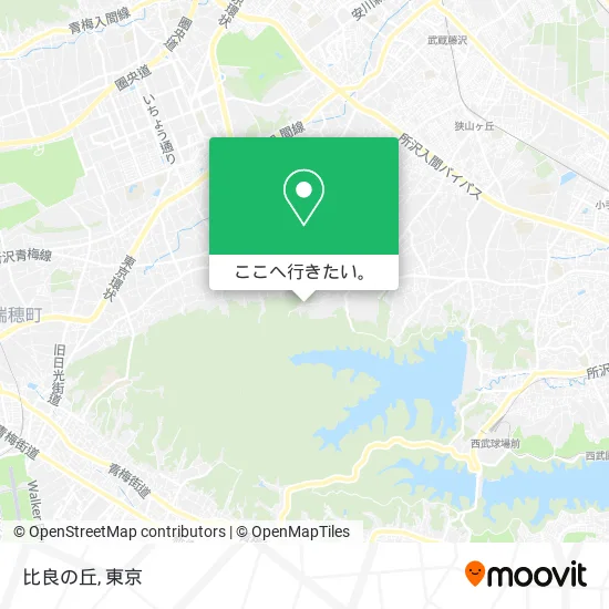 比良の丘地図