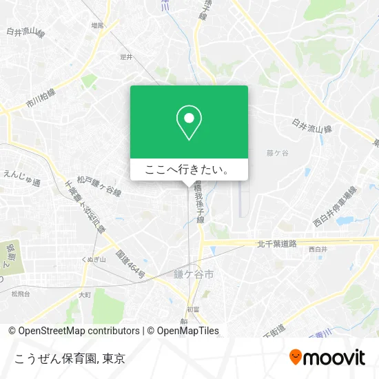 こうぜん保育園地図