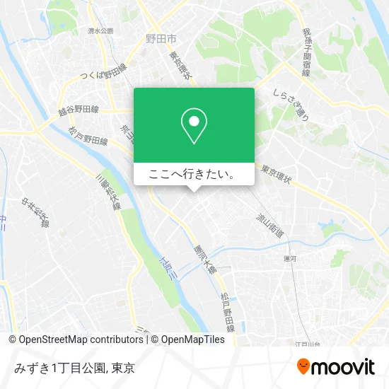 みずき1丁目公園地図