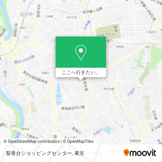 梨香台ショッピングセンター地図