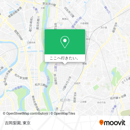 吉岡梨園地図