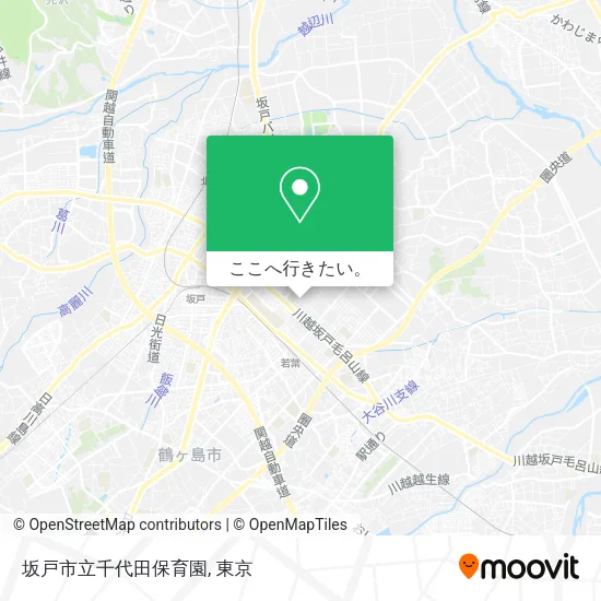 坂戸市立千代田保育園地図