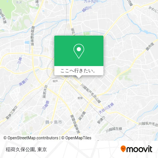 稲荷久保公園地図