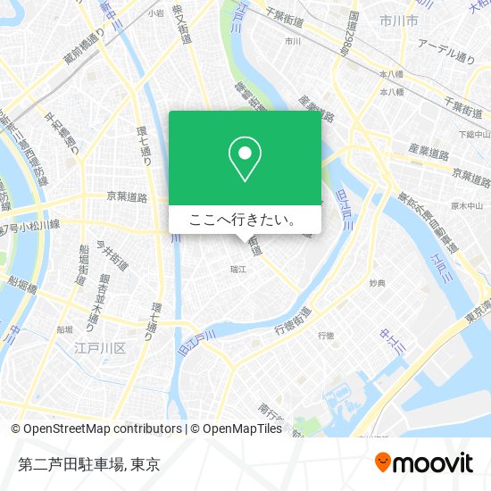 第二芦田駐車場地図