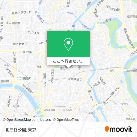 北三谷公園地図