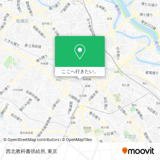 西北教科書供給所地図