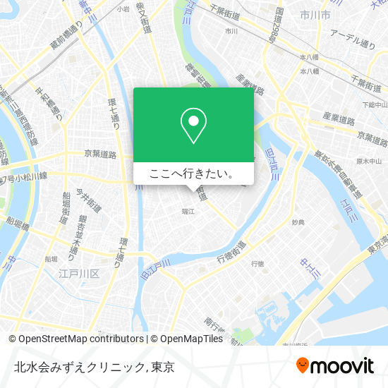 北水会みずえクリニック地図