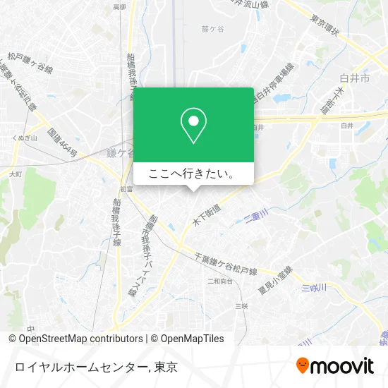 ロイヤルホームセンター地図