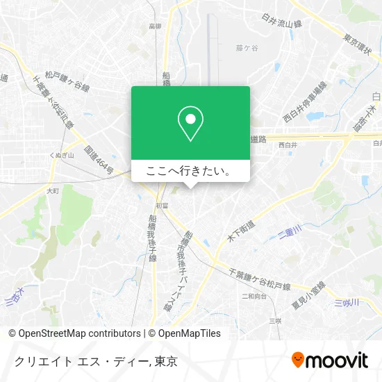 クリエイト エス・ディー地図