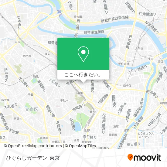 ひぐらしガーデン地図