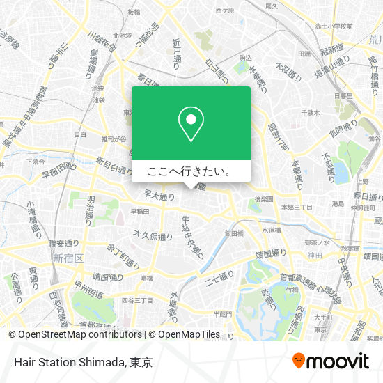 Hair Station Shimada地図