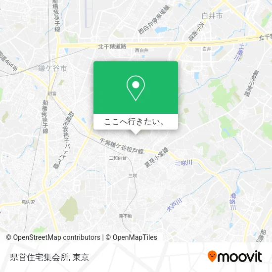 県営住宅集会所地図