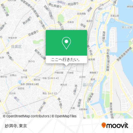 妙満寺地図