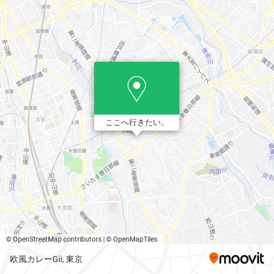 欧風カレーGii地図