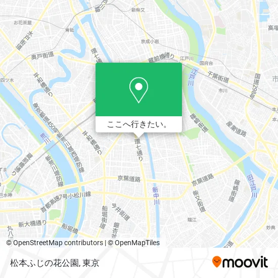 松本ふじの花公園地図