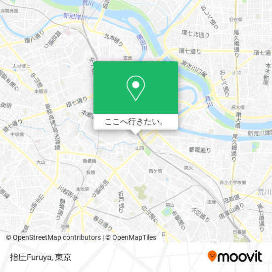 指圧Furuya地図