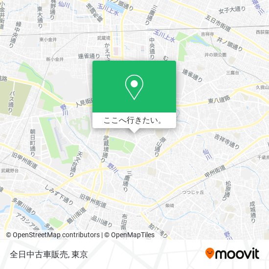 全日中古車販売地図