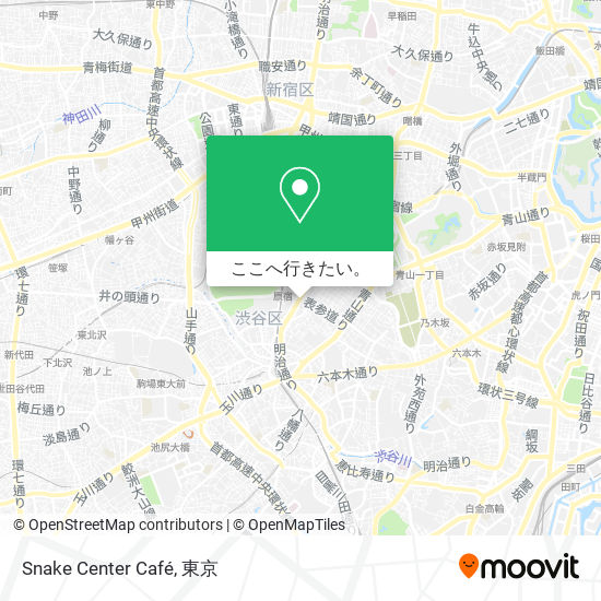 Snake Center Café地図