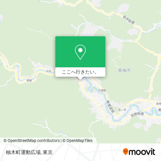 柚木町運動広場地図