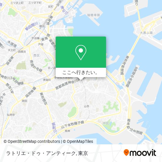 ラトリエ・ドゥ・アンティーク地図