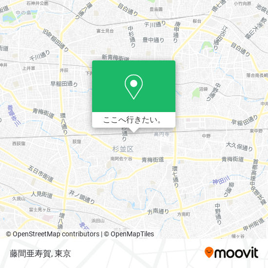藤間亜寿賀地図