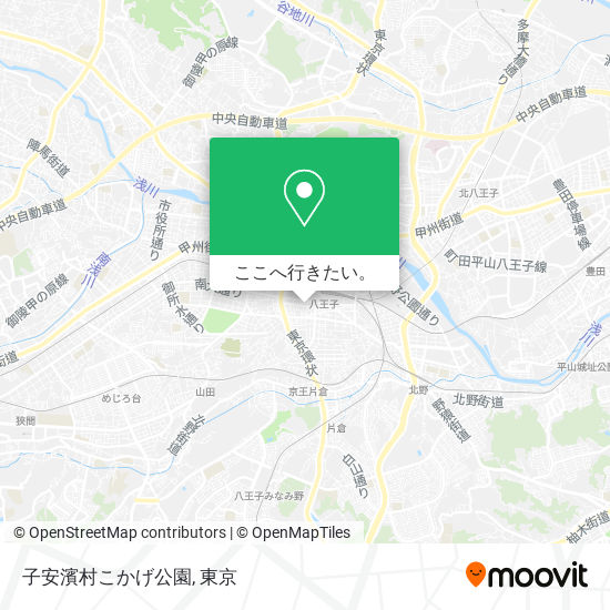 子安濱村こかげ公園地図