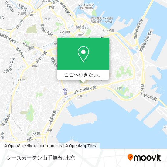 シーズガーデン山手旭台地図