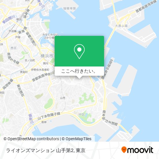 ライオンズマンション 山手第2地図