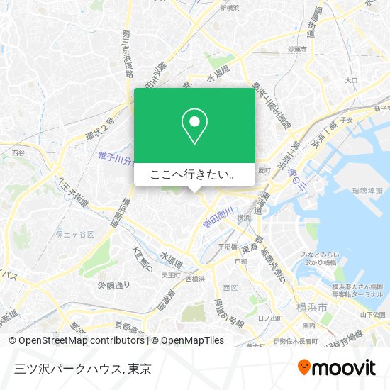 三ツ沢パークハウス地図