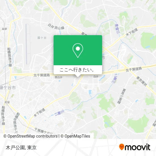 木戸公園地図