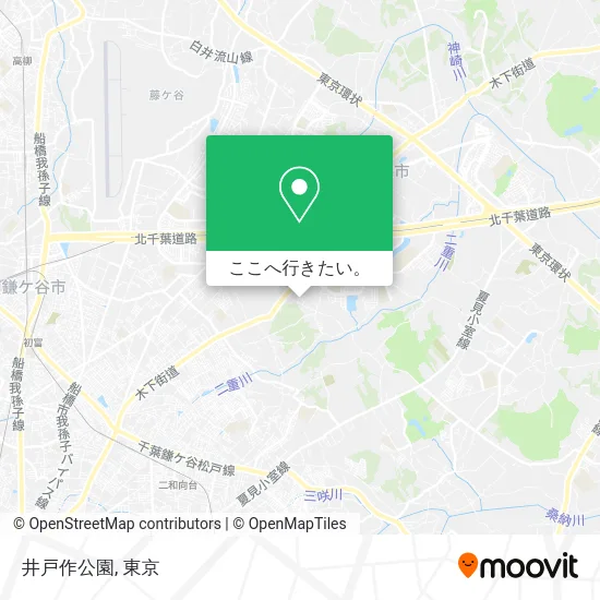 井戸作公園地図
