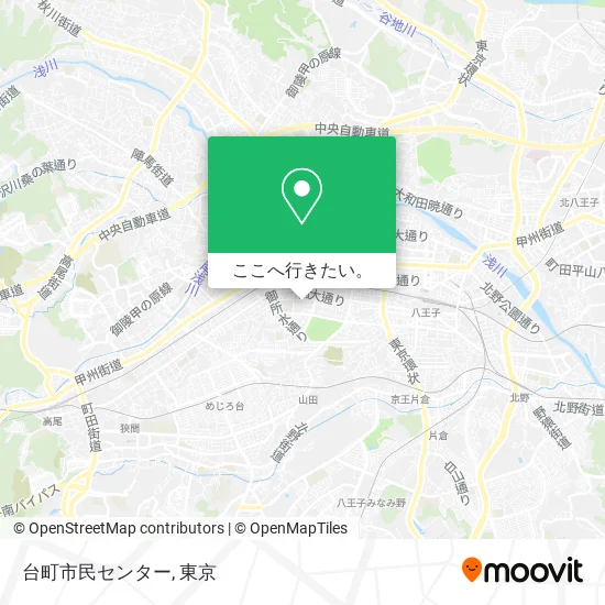 台町市民センター地図