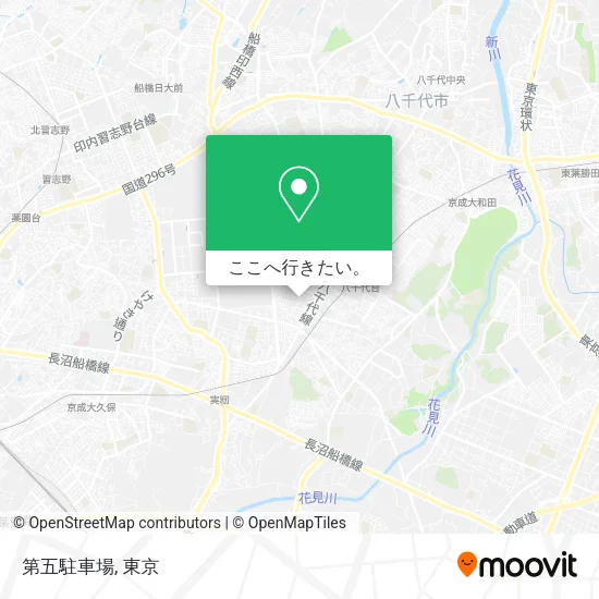 第五駐車場地図