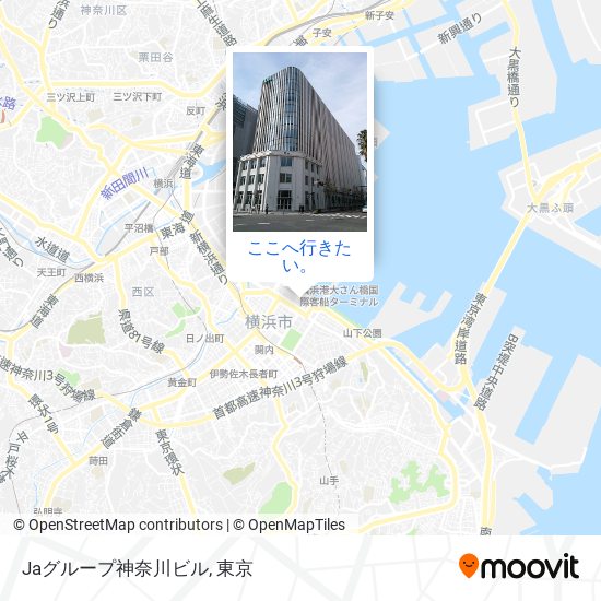 Jaグループ神奈川ビル地図