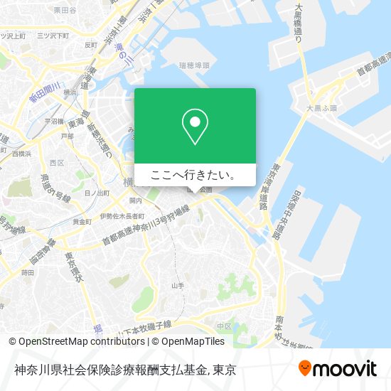 神奈川県社会保険診療報酬支払基金地図