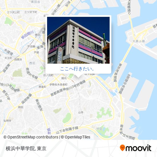 横浜中華学院地図