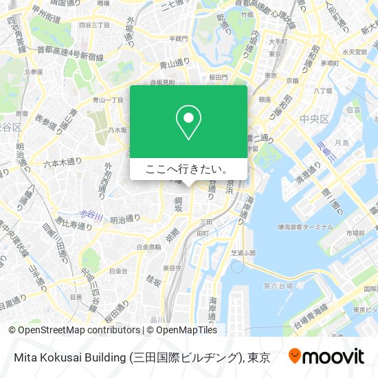 Mita Kokusai Building (三田国際ビルヂング)地図