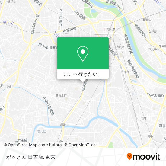 がッとん 日吉店地図