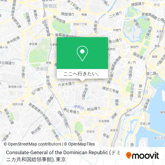 Consulate-General of the Dominican Republic (ドミニカ共和国総領事館)地図